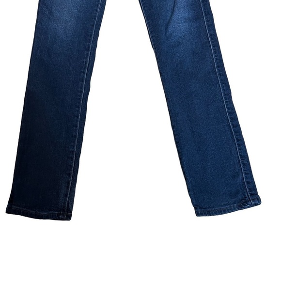 Adriano Goldschmied The Prima Mid Rise Cigarette Dark Wash Jeans made in USA - Picture 6 of 12